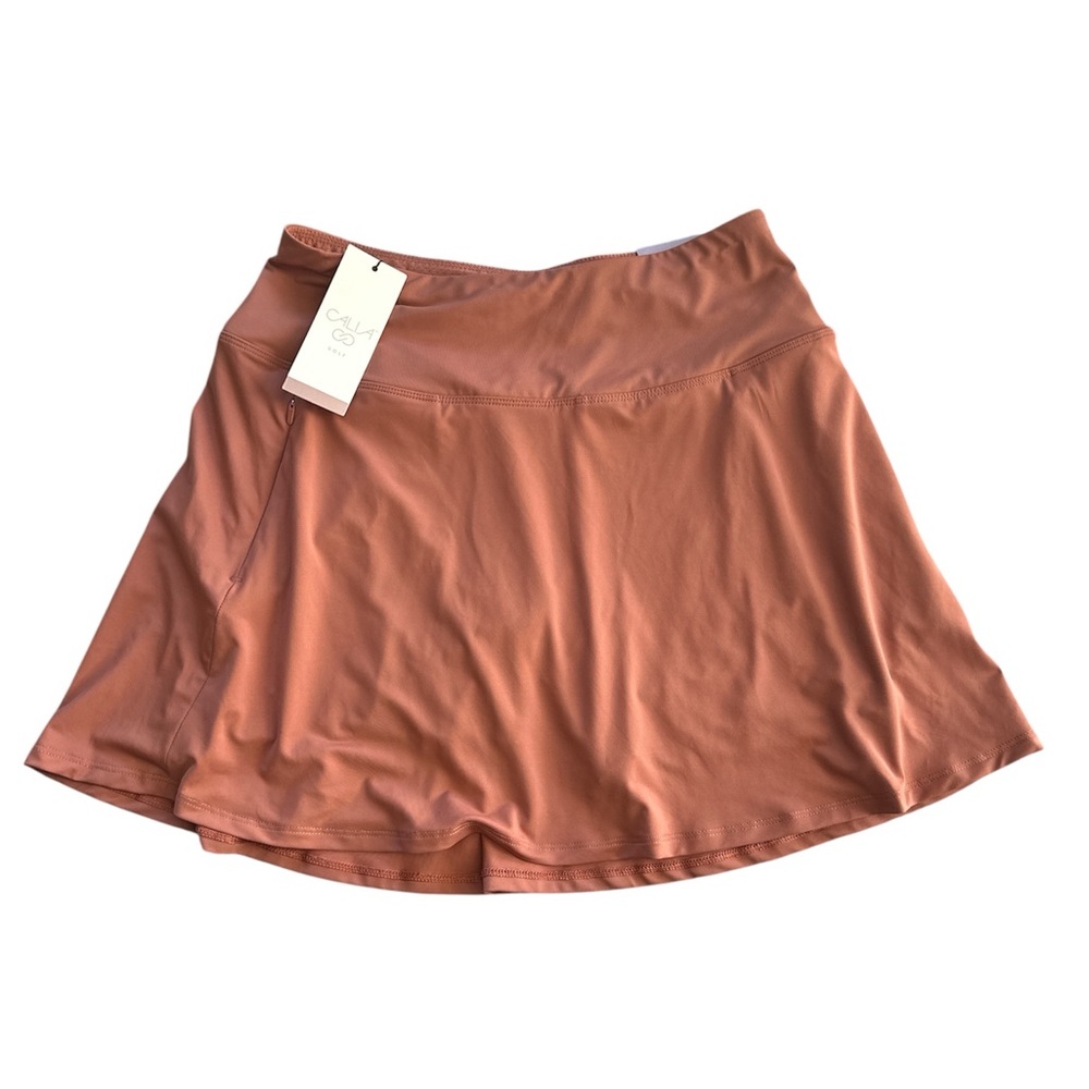 Calia Golf 15” Eagle Skort size Medium Dark Orange